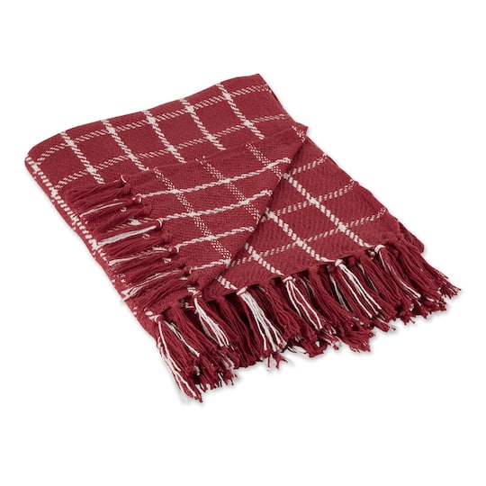 DII® Checked Plaid Throw